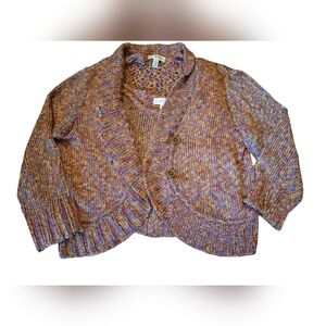 St John Sport Marie Gray 2 Piece Knit Sweater Set Cardigan Tank Top M/L